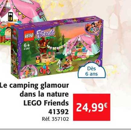 Le Camping Glamour Dans La Nature Lego Friends