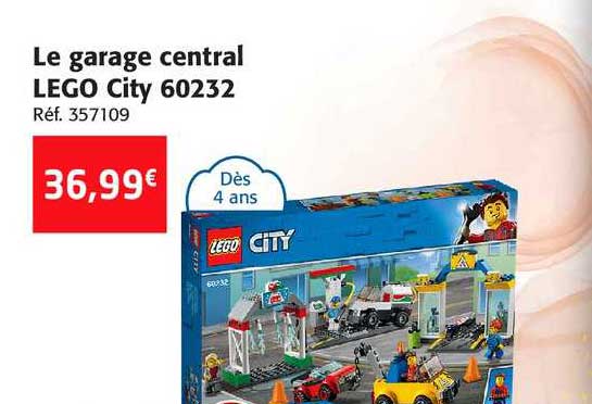 Le Garage Central Lego City 60232