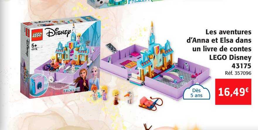 Les Aventures D'anna Et Elsa Dans Un Livre De Contes Lego Disney