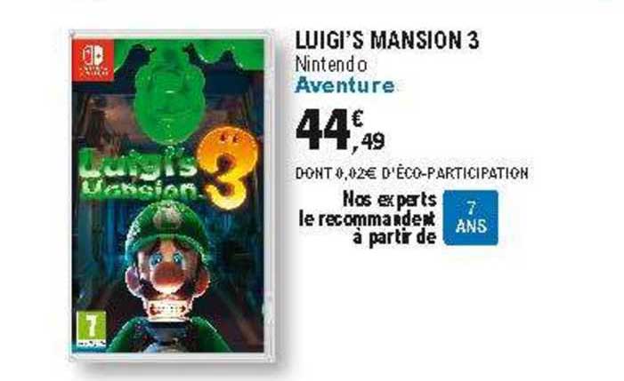 luigi's mansion 3 nintendo