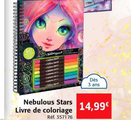 nebulous stars livre de coloriage