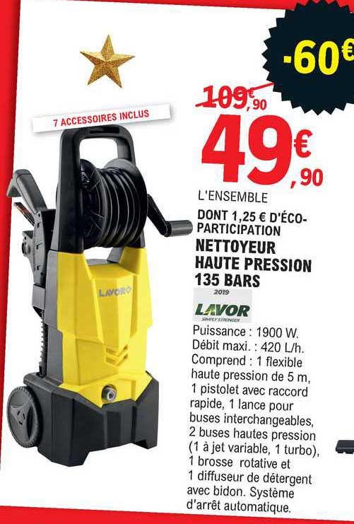 nettoyeur haute pression 135 bars