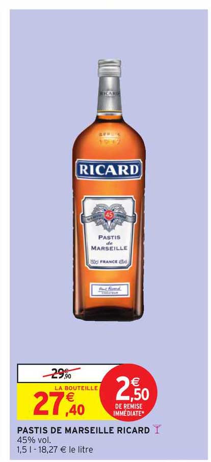 Pastis De Marseille Ricard