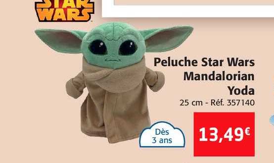 Peluche Star Wars Mandalorian Yoda