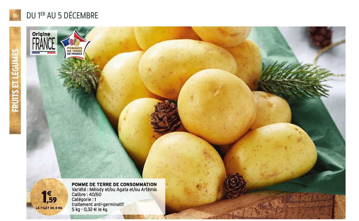 Pomme De Terre De Consommation