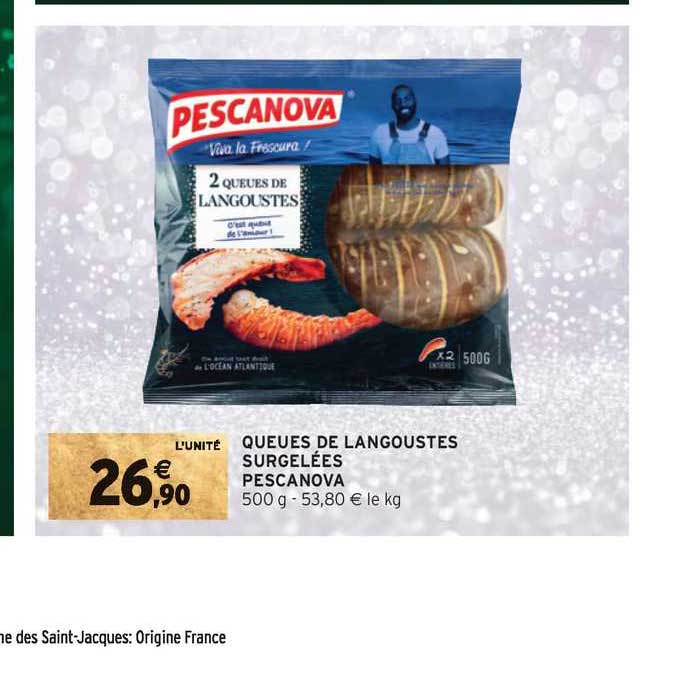 Queues De Langoustes Surgelées Pescanova
