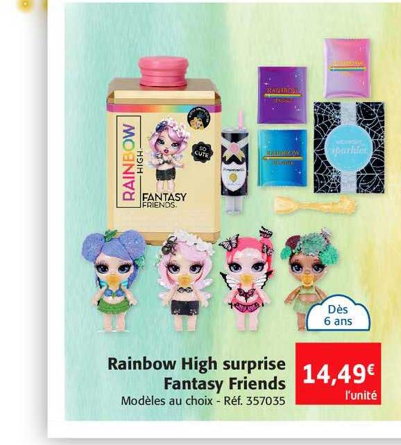 rainbow high surprise fantasy friends