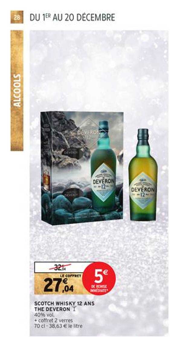 scotch whisky 12 ans the deveron