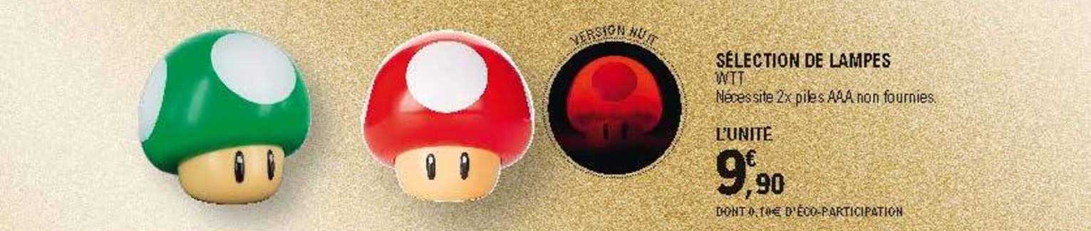 sélection de lampes