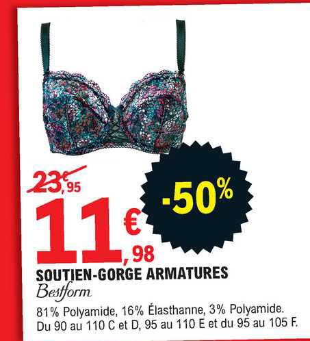 soutien-gorge armatures