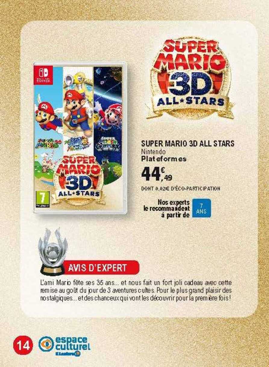 super mario 3d all stars nintendo