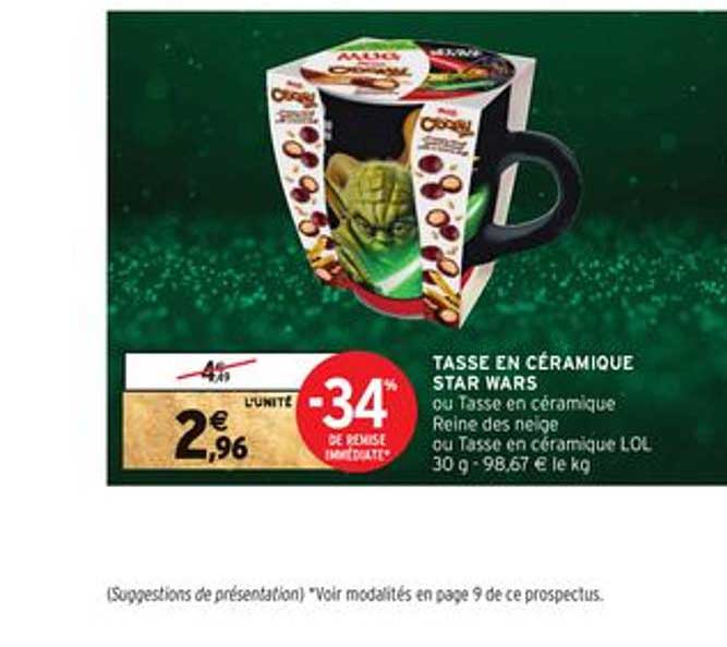 tasse en céramique star wars