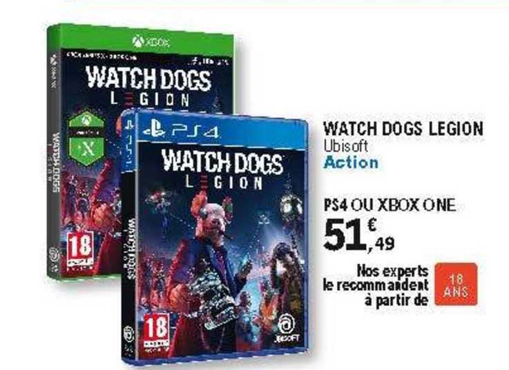 watch dogs legion ps4 ou xbox one