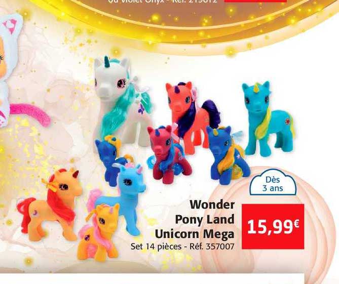 wonder pony land unicorn mega