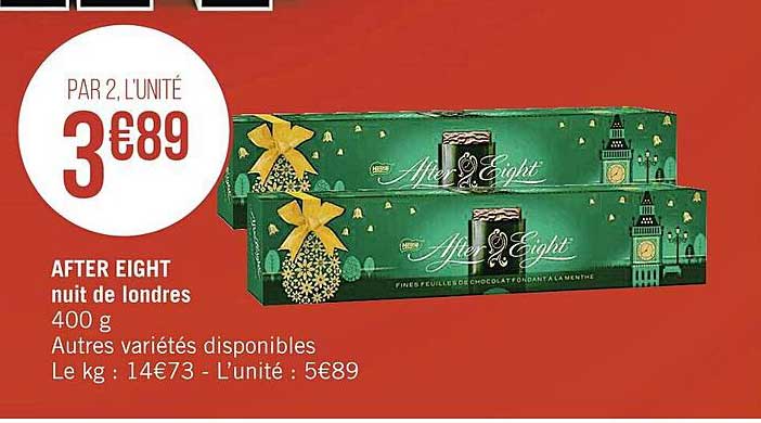 after eight nuit de londres