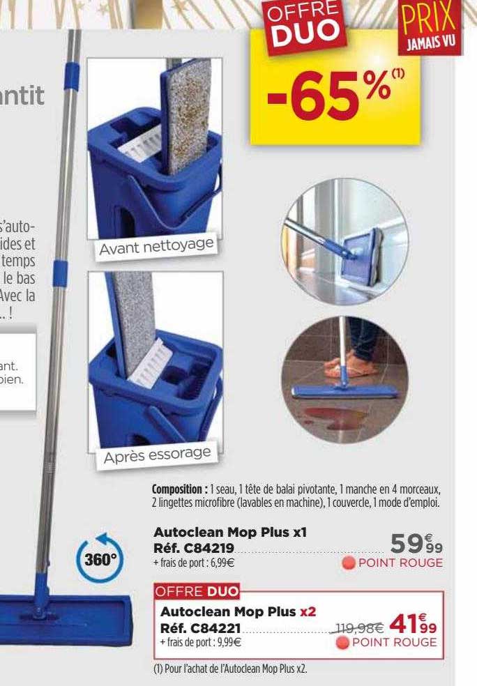 autoclean mop plus x1