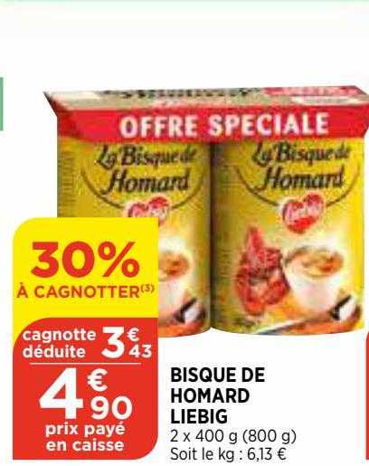 bisque de homard liebig