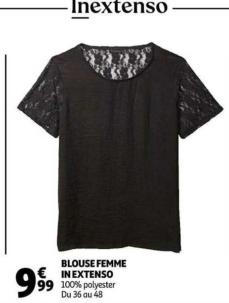 blouse femme in extenso