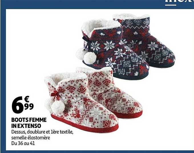 boots femme in extenso