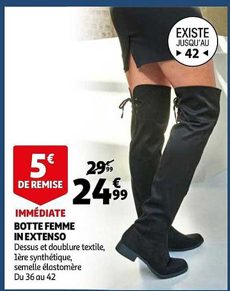 botte femme in extenso