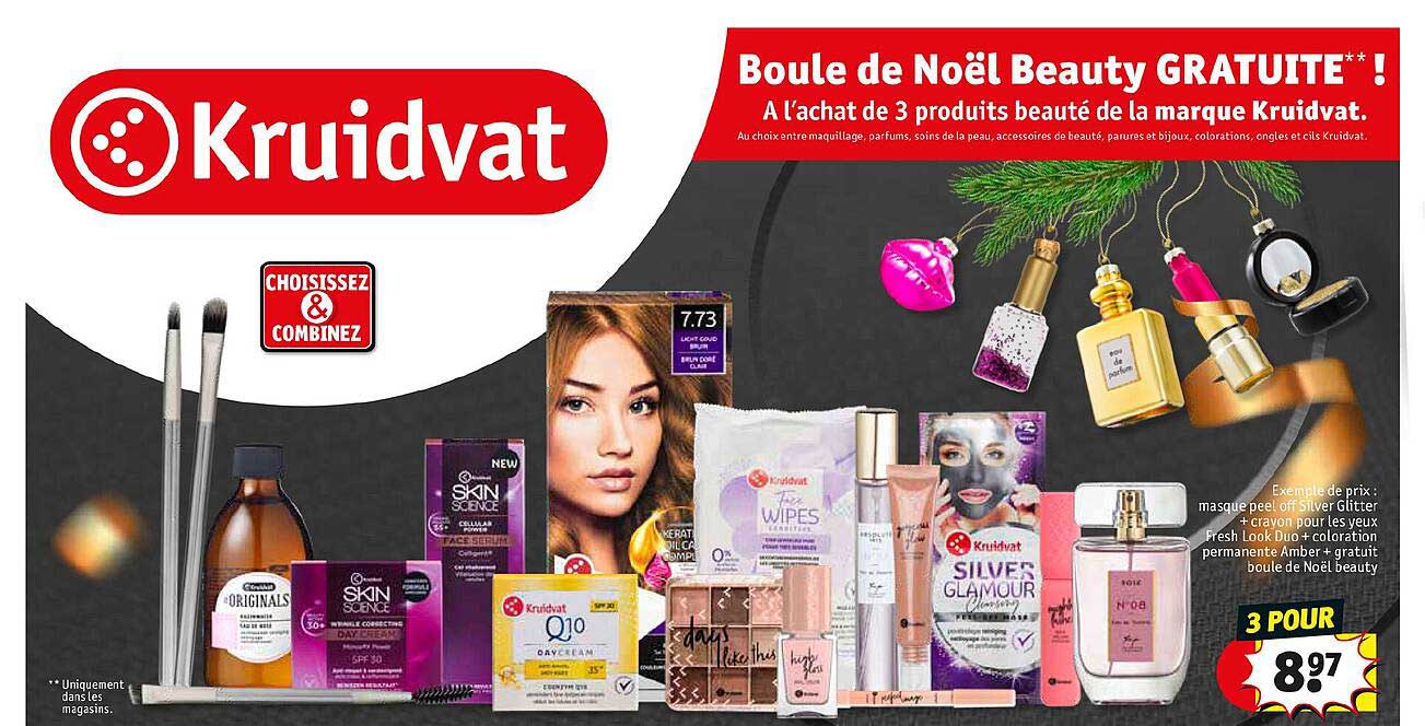 boule de noël beauty gratuite