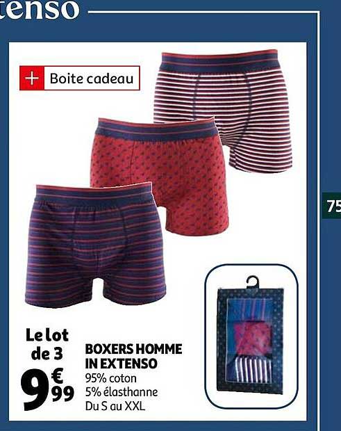 boxers homme in extenso