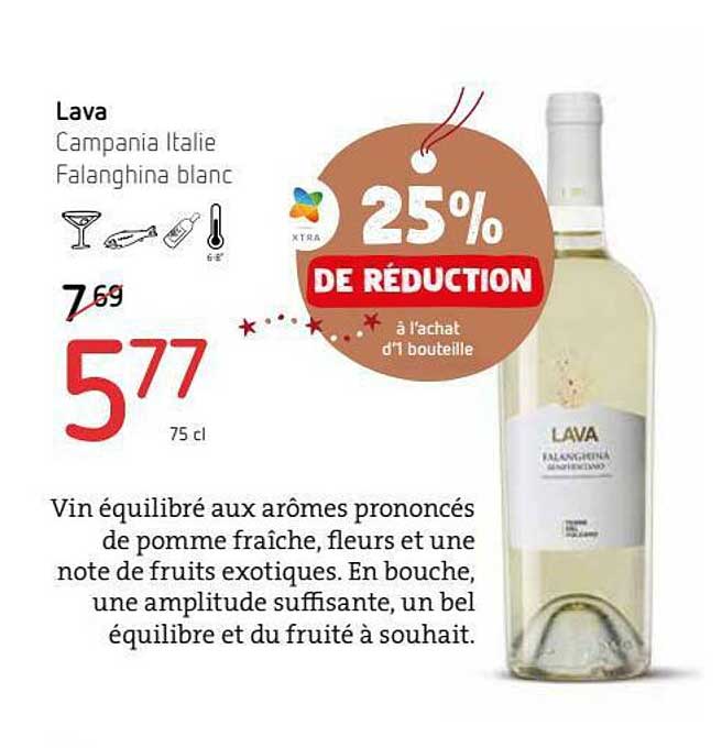 campania italie falanghina blanc lava