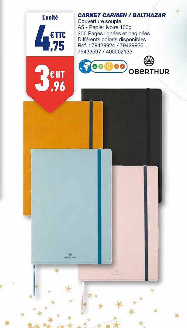 Carnet Carmen - Balthazar