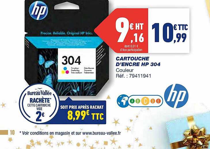 cartouche d'encre hp 304