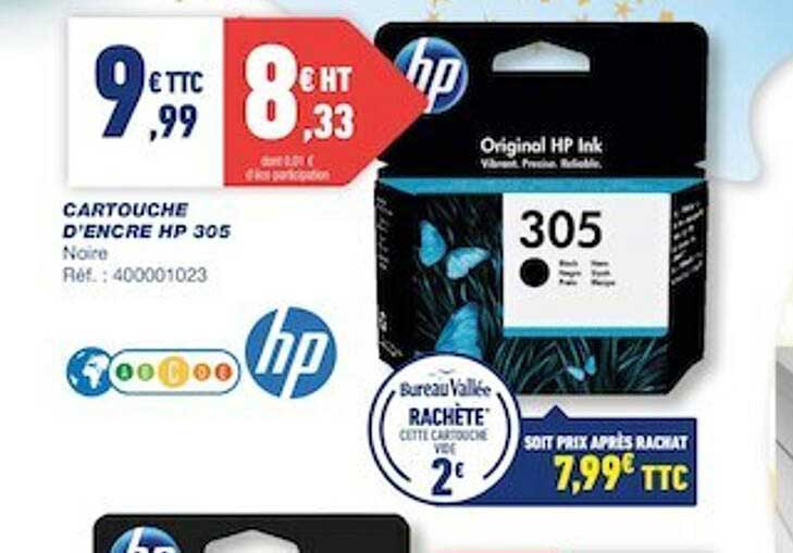cartouche d'encre hp 305