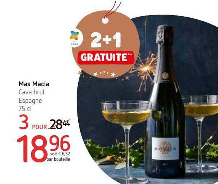 cava brut espagne mas macia