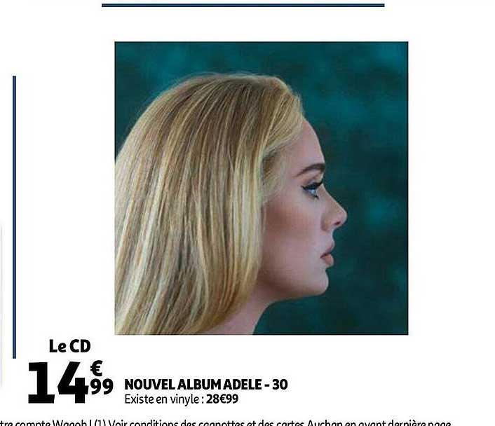 cd : nouvel album adèle - 30