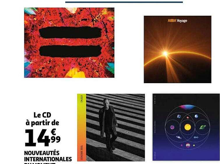 cd nouveautés internationales