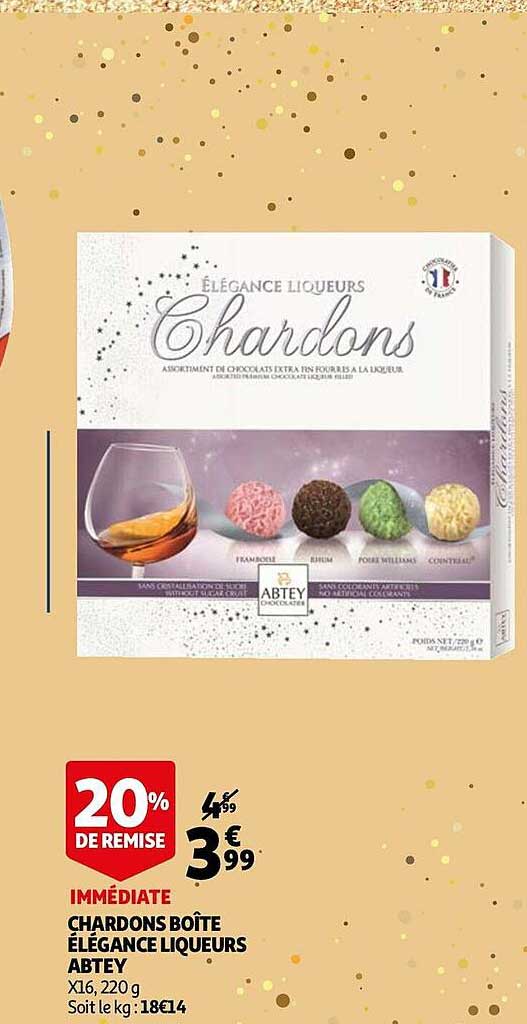 chardons boîte élégance liqueurs abtey