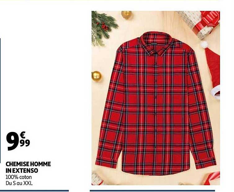 chemise homme in extenso