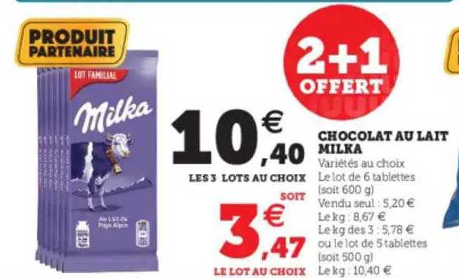Chocolat Au Lait Milka