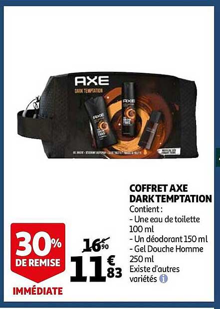coffret axe dark temptation