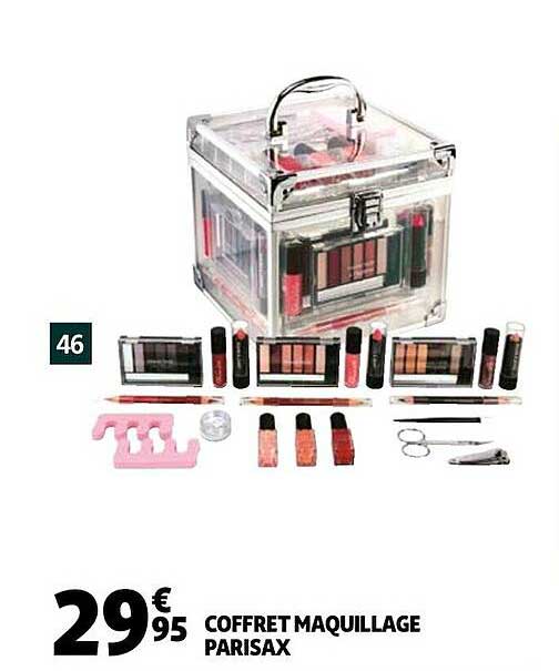coffret maquillage parisax