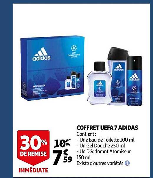 coffret uefa 7 adidas