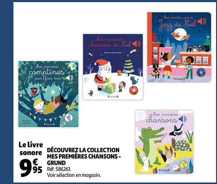 collection mes premières chansons - grund