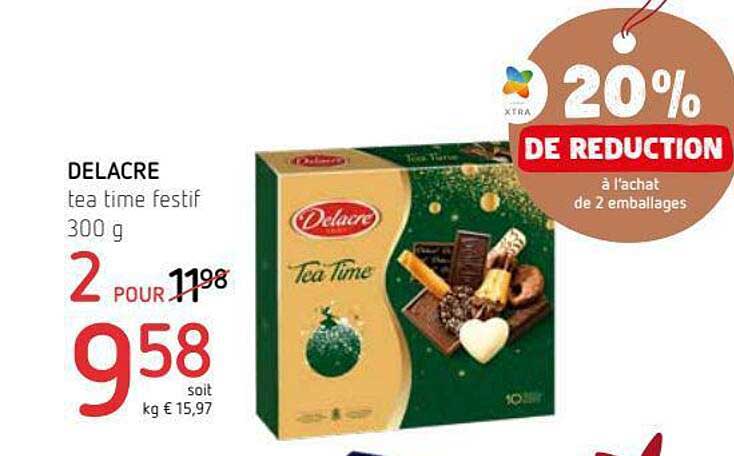 Tea Time Festif Delacre