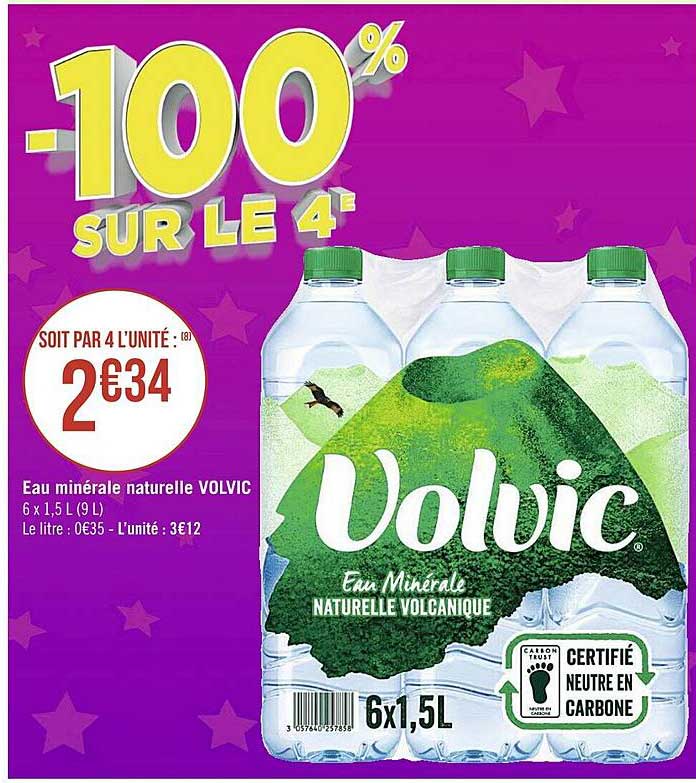 Eau Minérale Naturelle Volvic
