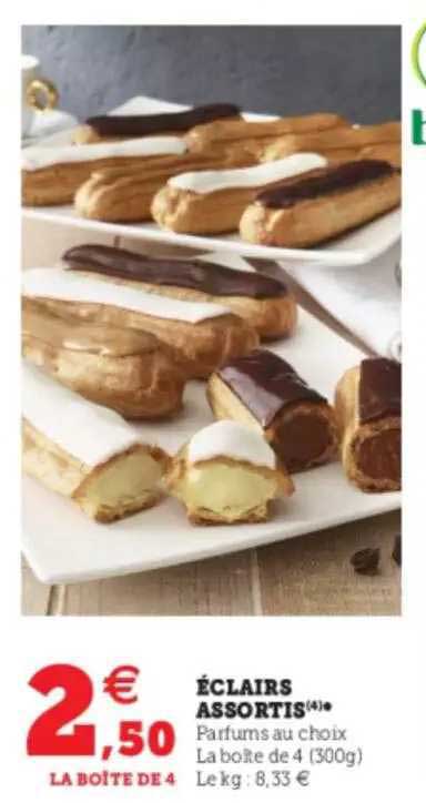 éclairs Assortis