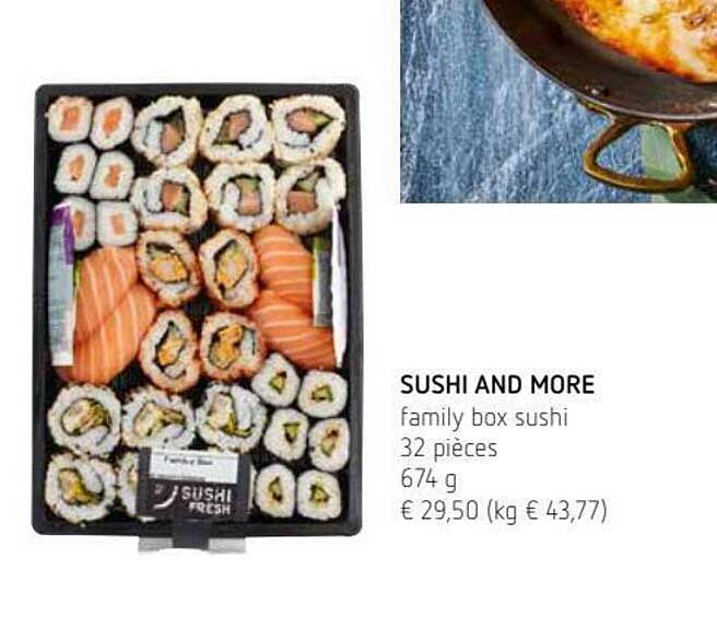 family box sushi sushi and more