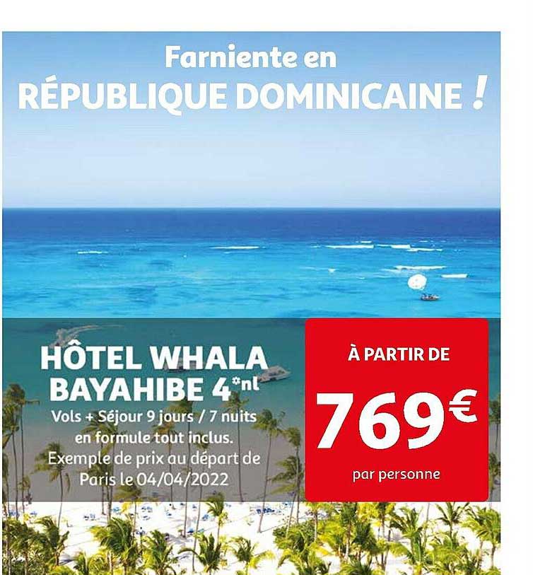 farniente en république dominicaine