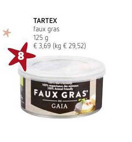 Faux Gras Tartex
