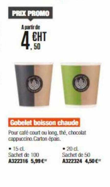 Gobelet Boisson Chaude