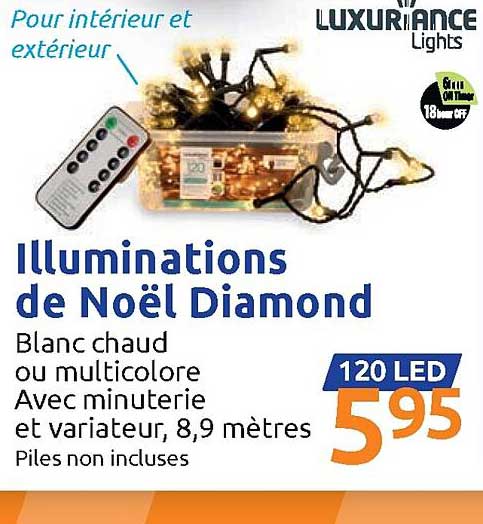 illuminations de noël diamond