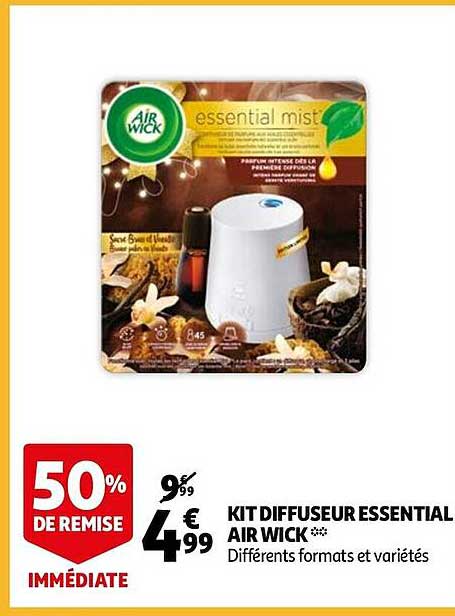 kit diffuseur essential air wick