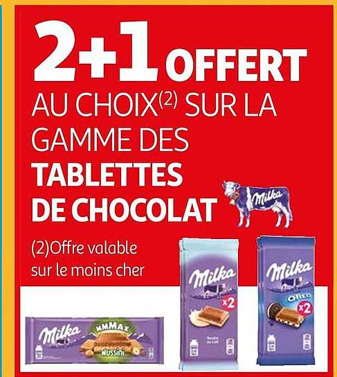 La Gamme Des Tablettes De Chocolat Milka